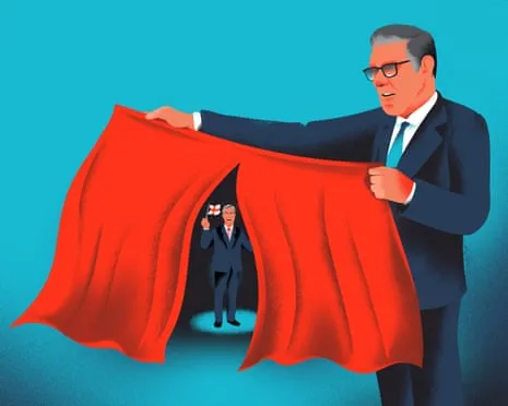 It's Reached This Point: The Prime Minister Now Acts as Merely the Opening Act for Reform UK's Leader
