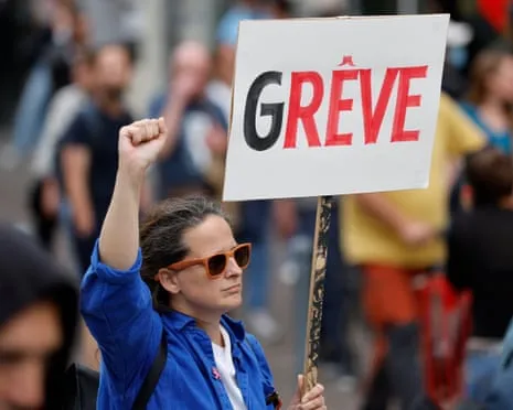 The nation Preparing for Major Strike Day During Worsening Political Turmoil